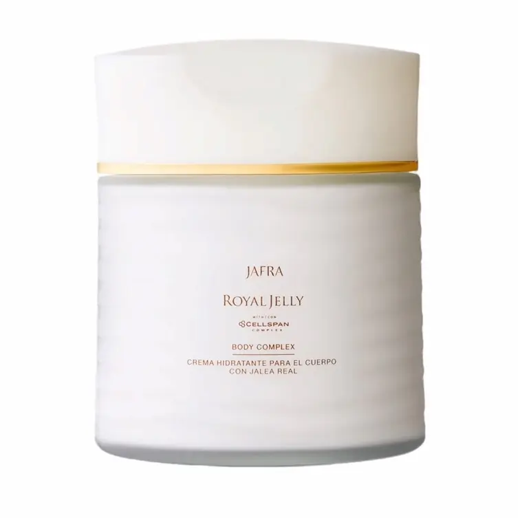 Jafra Royal Jelly Body Complex Moisturizer Cream, Special Edition 13.5 fl. oz. for Full-Body Deep Hydration, Dry Skin Relief & Radiant Results