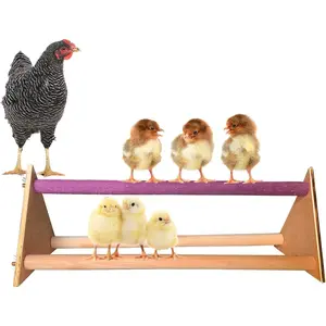 Chicken Perch - Wooden Chicken Swing for Hens & Large Birds