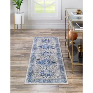 Royal Blue Yara Rug