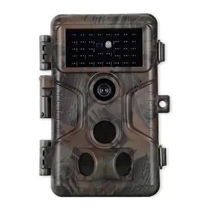 Professional Game & Deer Trail Camera with 100ft Night Vision 64MP Photo 1296P H.264 MP4 Video 0.1S Trigger Motion Activated Waterproof for Outdoor Wildlife Hunting & Home Farmlalnd Surveillance(A323red)