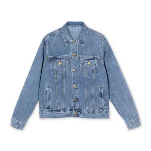 YTSR's  Vintage Sports Collage Denim Jacket
