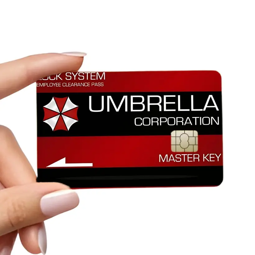 Red Umbrella Vinyl Sticker Decal - 3.37in x 2.13in, Aesthetic, Minimal Look, Modern, Basic, Waterproof Card Cover Accessory That Protects From Moisture | DIY Scrapbooking Stamping Supply