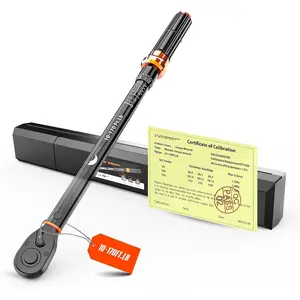 Torque Wrench 1/2 Drive (10-170 Ft. Lb/ 14-231 N.m) % High Accuracy Torque Wrench 72  Dual-Direction Adjustable Dual-Scales Torque Wrenches for Bicycle, ,