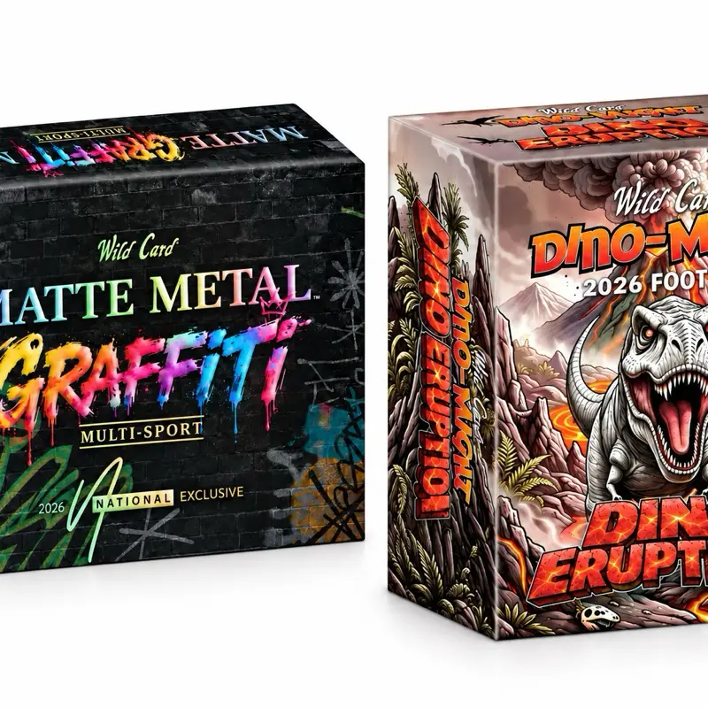 Wild Card Matte Metal Graffiti Box + Dino Box Wild Card Matte Metal Graffiti Box + Dino Box