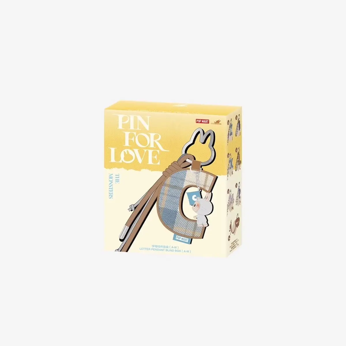 POP MART Pin for Love A-M PENDANT Blind Box Labubu 100% Authentic 