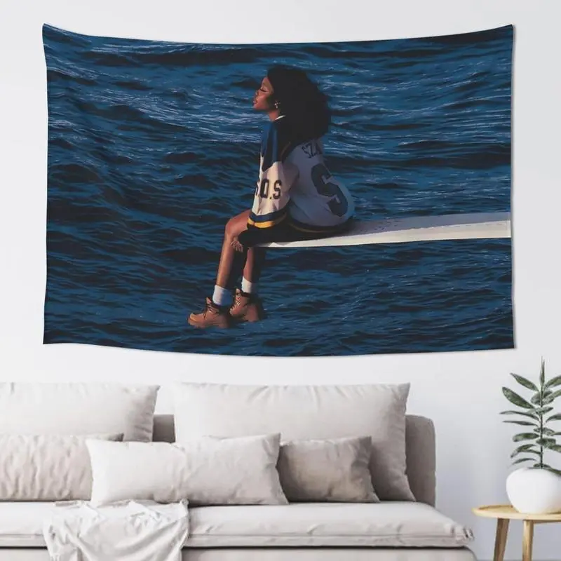 3x5ft $ZA Album Cover Flag Tapestry, Home Decor Wall Hanging with 4 Brass Grommets, All Seasons Long-Lasting Indoor Decor for College Dorms, Men’s Caves, Indoors