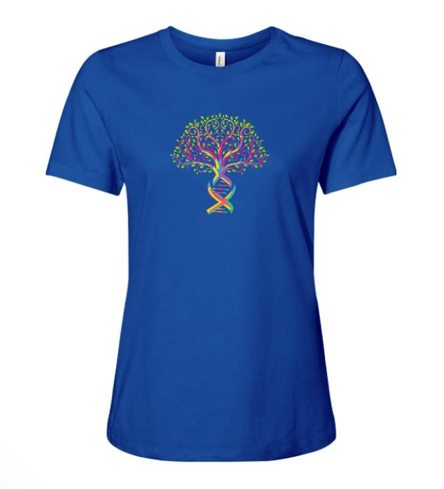Ladies Twisted Ladder Tree of Life Ladies relaxed fit with side seams and an ultra soft feel.