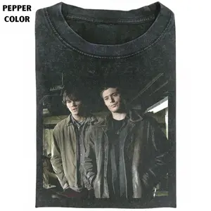 Supernatural Vintage T-Shirt, Dean and Sam Winchester 90s Retro Graphic Tee, Classic Horror TV Series Fan Shirt, Unisex Soft Crew Neck, Gift for Men, Gift for Women, Crew Neck T-shirt, Trending T-shirt
