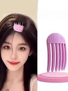 Fluffy Hairpin Curling Bangs Clips Hair Roots Volumizing Hair Clips Women Curling Fixed Shape Clips Fashion Volume Hair Roller Hair Rollers Wave