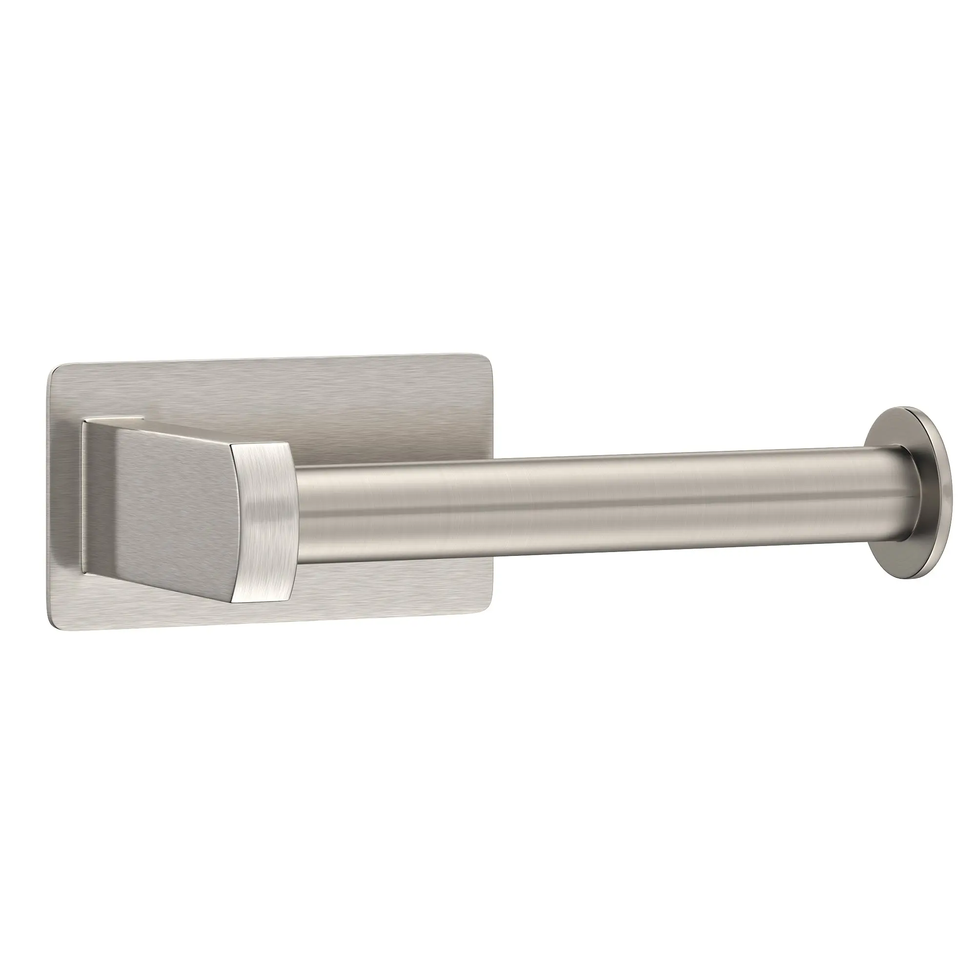 Empava Brushed Nickel No-Drill Self-Adhesive Stainless Steel Bathroom Tissue Holder, No Drill Holders & Dispensers for Bathroom Supplies, Toilet Paper Storage