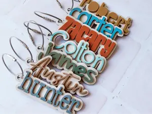 Backpack name tag boy, Personalized Acrylic Keychain, Custom Name tag, Custom Bag Tag, Kids Name Tag, back to School name tag Diaper Bag tag