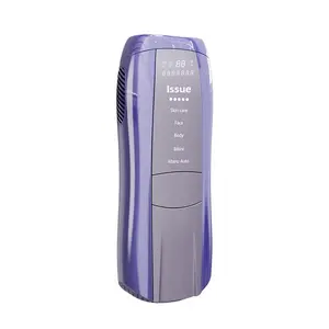 IPL Laser Hair Removal Device with Sapphire Ice-Cooling Technology for Women & Men, Painless & Long-Lasting Hair Remover for Full Body Use at Home, Safe on Face, Bikini Line, Armpits