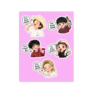 [Sticker Sheet] I'm Your K-Pop Concert Gifts 2026 Sicker Sheet Sticker, World Tour Sticker Collection,  KPOP Fan Gift Sticker
