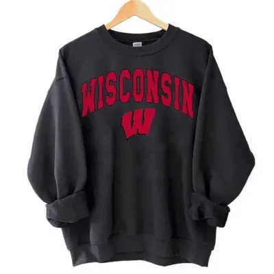 Hoodie University Of Wisconsin Madison Sweatshirt Uw Madison