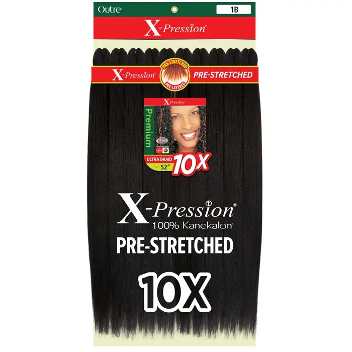 Outre X-Pression Premium Braid - PRE-STRETCHED BRAID 52" 10X Outre X-Pression Premium Braid - PRE-STRETCHED BRAID 52" 10X