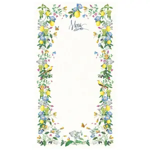 Al Fresco Menu Cards