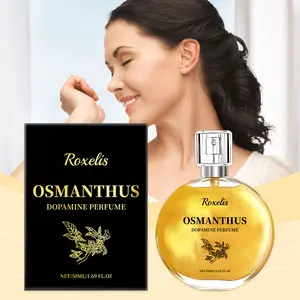 Roxelis Osmanthus Gilt Perfume Lasting Light Fragrance Natural Fresh Moisture Charm Fragrance Fragrance Fine Mist Osmanthus Perfume Spray Citrus Floral Women's Perfume  Cologne Luxurious Long-Lasting Woodsy Eau De Parfum Women's Floral Scented Perfume