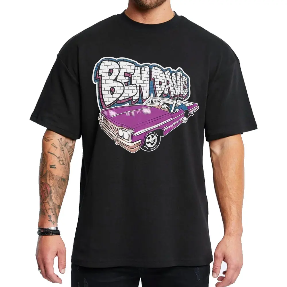 Chicano Clothes Ben Lowrider Chicana Cholo Chola Style Clothing Unisex Hoodie Medium Heavy Sweatshirt for Men & Women Streetwear