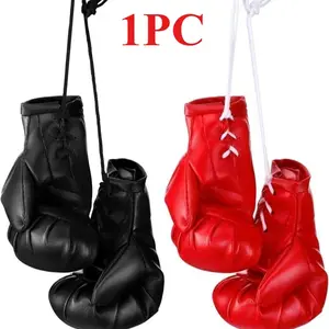 Mini Boxing Gloves Are Used for Car Mirrors Boxing Party Gifts Christmas Decorations Pendants Car Accessories and Keychains