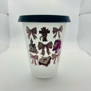 Kids Easter Cups with Religious Designs and Accents