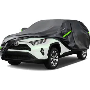 SUV  Cover for Toyota RAV4, Custom Fit  All Weather Full Exterior Cover Rain Snow UV Protection Cover with Door Zipper