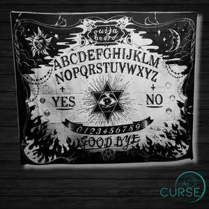 Tapestry - Old Style Grey Ouija Board