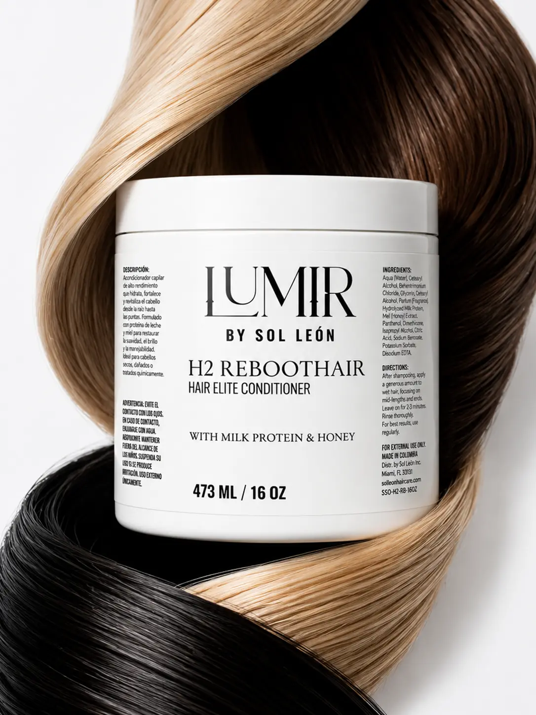 LUMIR H2 Reboothair Conditioner Milk And Honey (Beauty & Personal Care Conditioner)