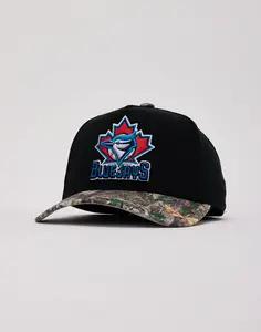 Mens Mitchell & Ness MLB Toronto Blue Jays Pro Pinch Snapback Hat