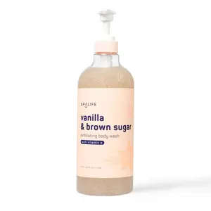 Vanilla & Brown Sugar Exfoliating Body Wash with Vitamin E