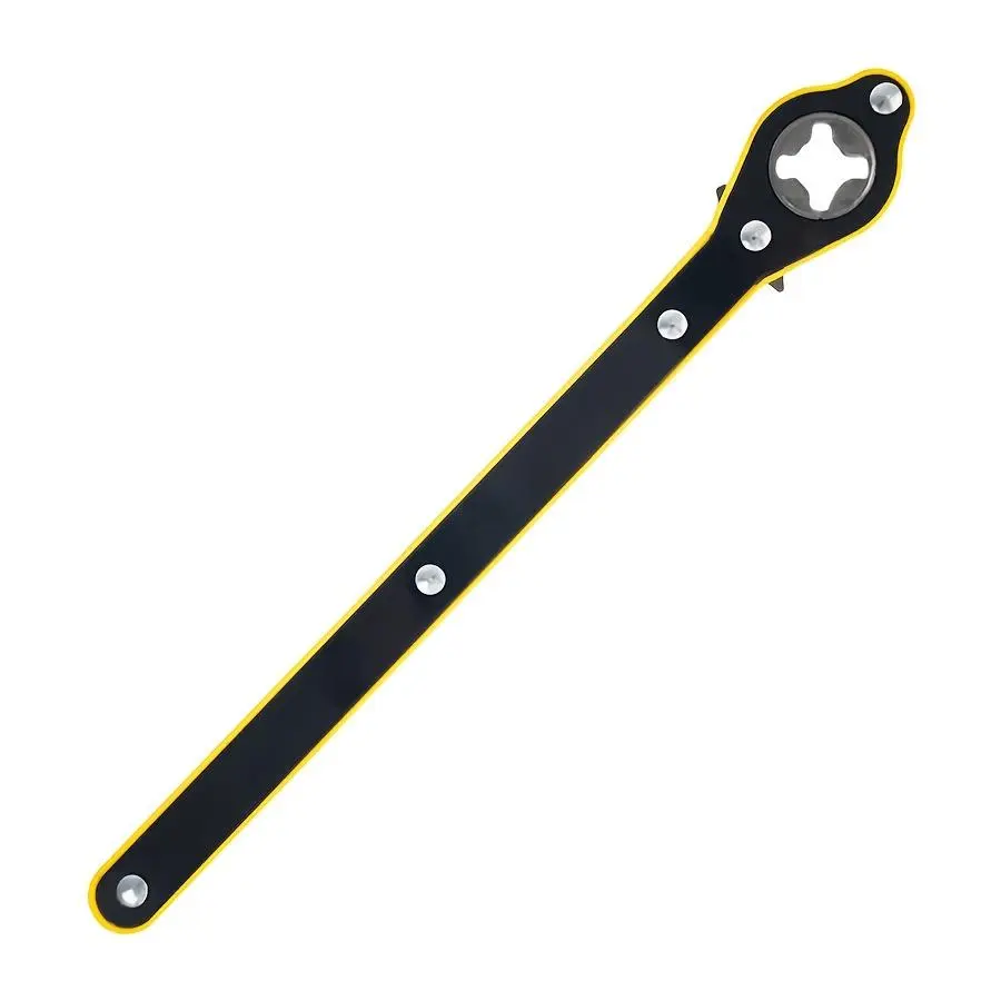 Car Jack Wrench, Long Handle Scissor Jack Tire Wrench, 360° Rotating Knob, Suitable for Motorcycle, Car, Suv, Garage Tire Wheel Tool, Multifunctional Wrench