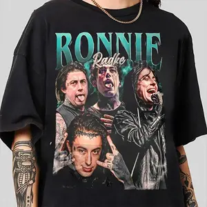 Ronnie Radke Falling In Reverse T-Shirt, Rock Band Lead Singer Graphic Tee, Fashion Cotton, Full Colors, Full Sizes, For Men, For Women