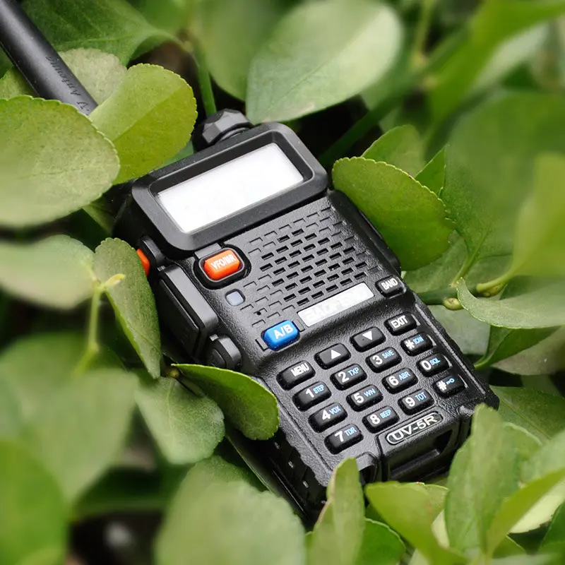 BAOFENG UV-5R Radio Walkie Talkie Long Range Rechargeable USB Charger Two Way Radio with NOAA Weather Reception and Scanning Handheld Radio Transceiver walkie talkie