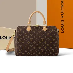 Pre-owned Louis Vuitton As Shown Crossbody Bags SH 0249 Speedy Bandoulière 30 Monogram Top Handle Bag 3.01