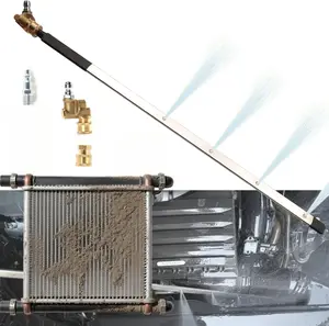 39 Inch Car Radiator Cleaning Wand – Radiator Cleaner Wand for Automotive Radiators, Condensers, HVAC & Heavy Machinery – Max 4500 PSI Pressure Washer Compatible, Dual-Use Water/Air