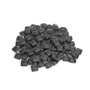 Black Crystal Mosaic Tile - 4/10 Inch