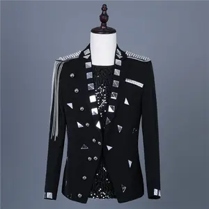 Men’s lenses — tailored jackets, banquet dresses, wedding performance jacket; menswear formal suit