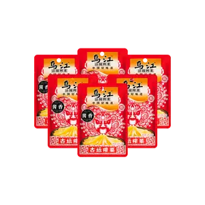 WUJIANG 【Value Pack】Crispy Sauce Preserved Mustard 80g*6