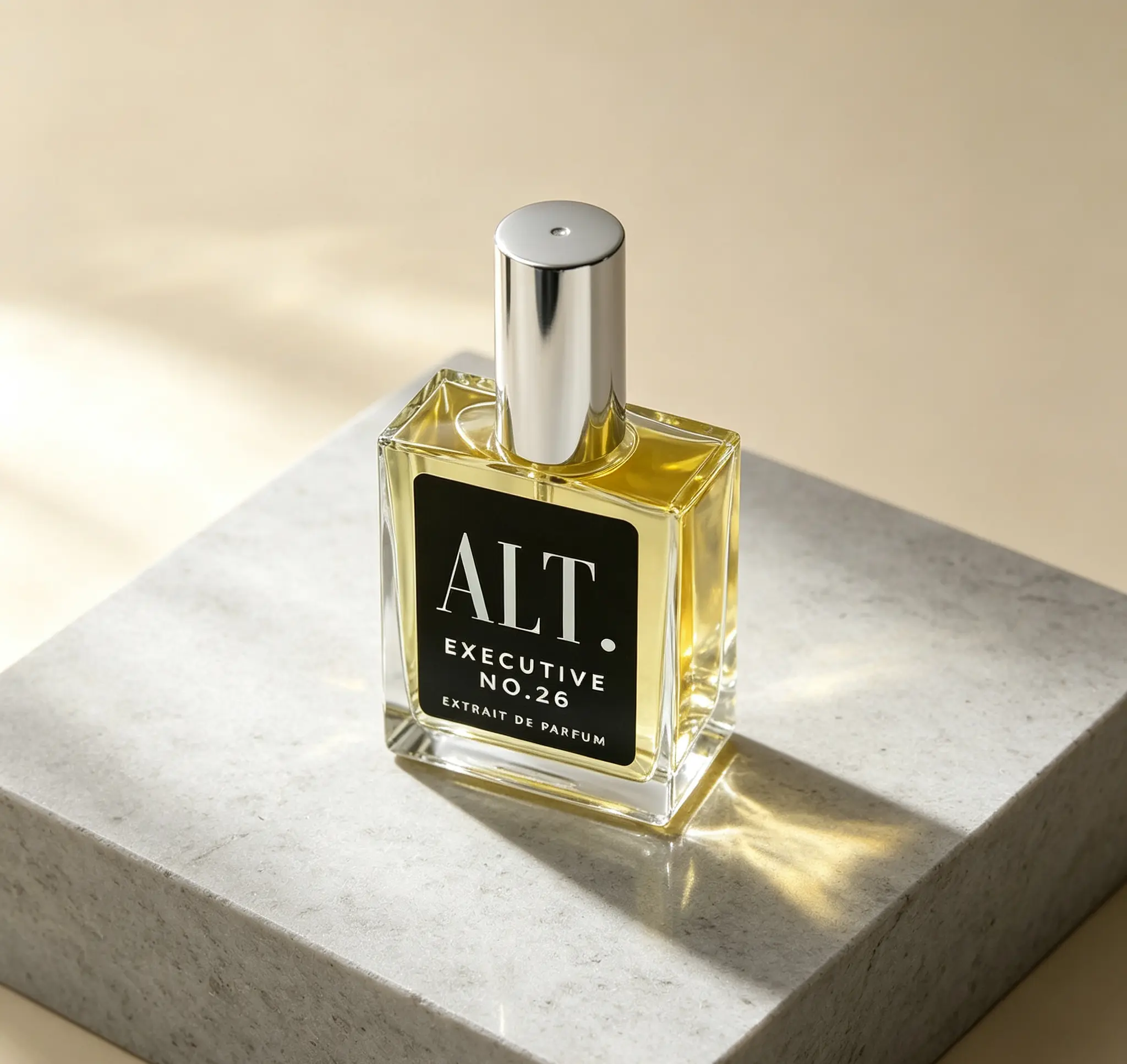 ALT. FRAGRANCES Executive No. 26 Extrait de Parfum 60ml, Men’s Long-Lasting Woody Fruity Cologne Inspired by Creed Aventus with Bergamot, Pineapple & Oakmoss