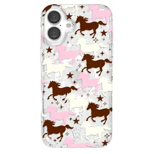 Velvet Caviar Pink Pony Glitter iPhone Case - Cute, Trendy & Stylish Phone Cases for iPhone - Drop-tested Cases for iPhone with Shockproof Protection