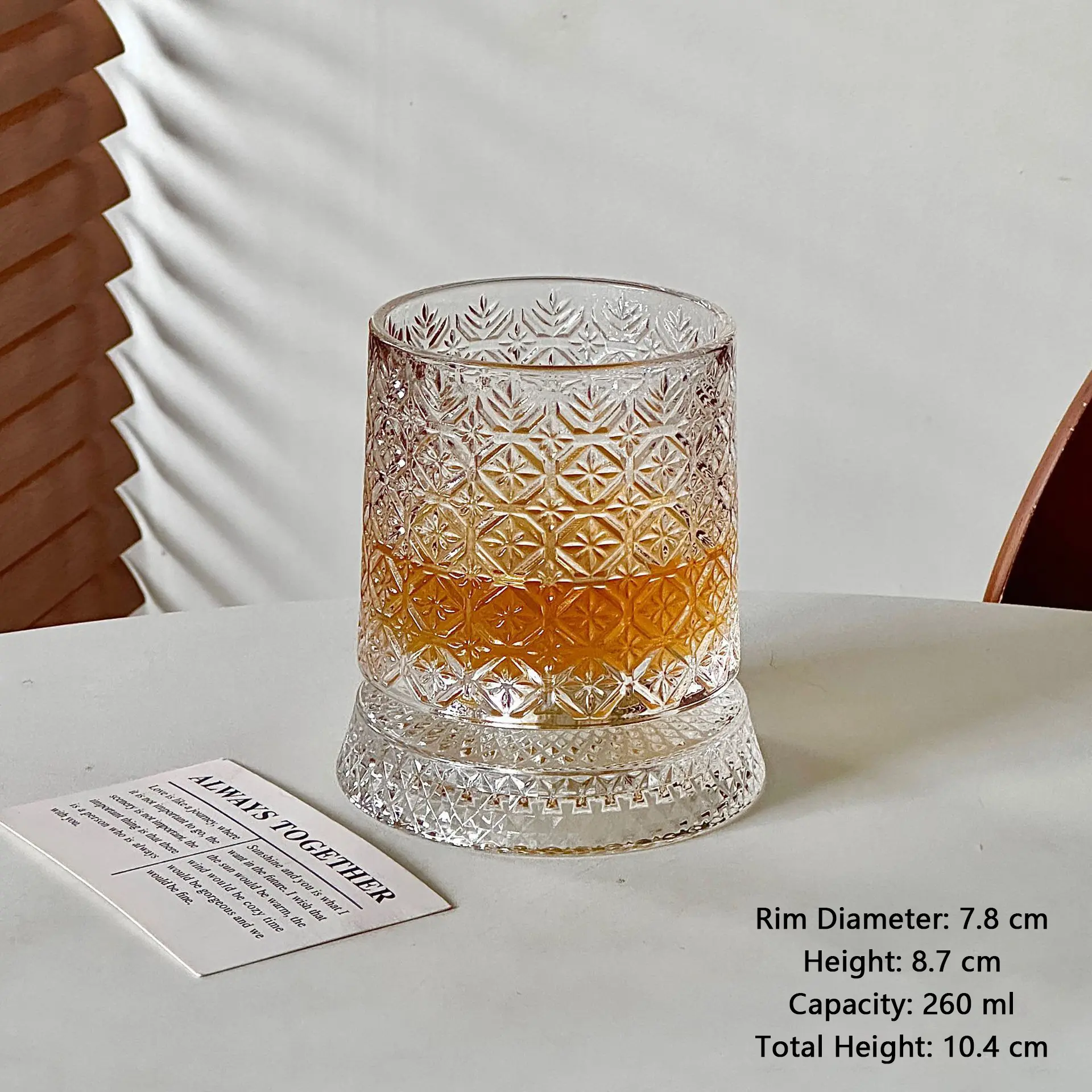 Snowflake Pattern – Spinning Cup