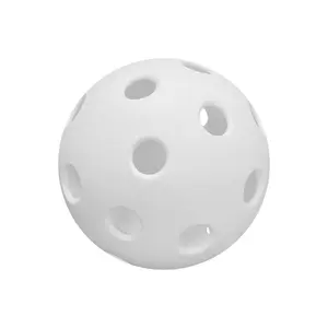 HTPICK Pickleball Injection Molded Balls, 26-Hole, Tournament Certified for Indoor/Outdoor Competition & Training - Set of 6