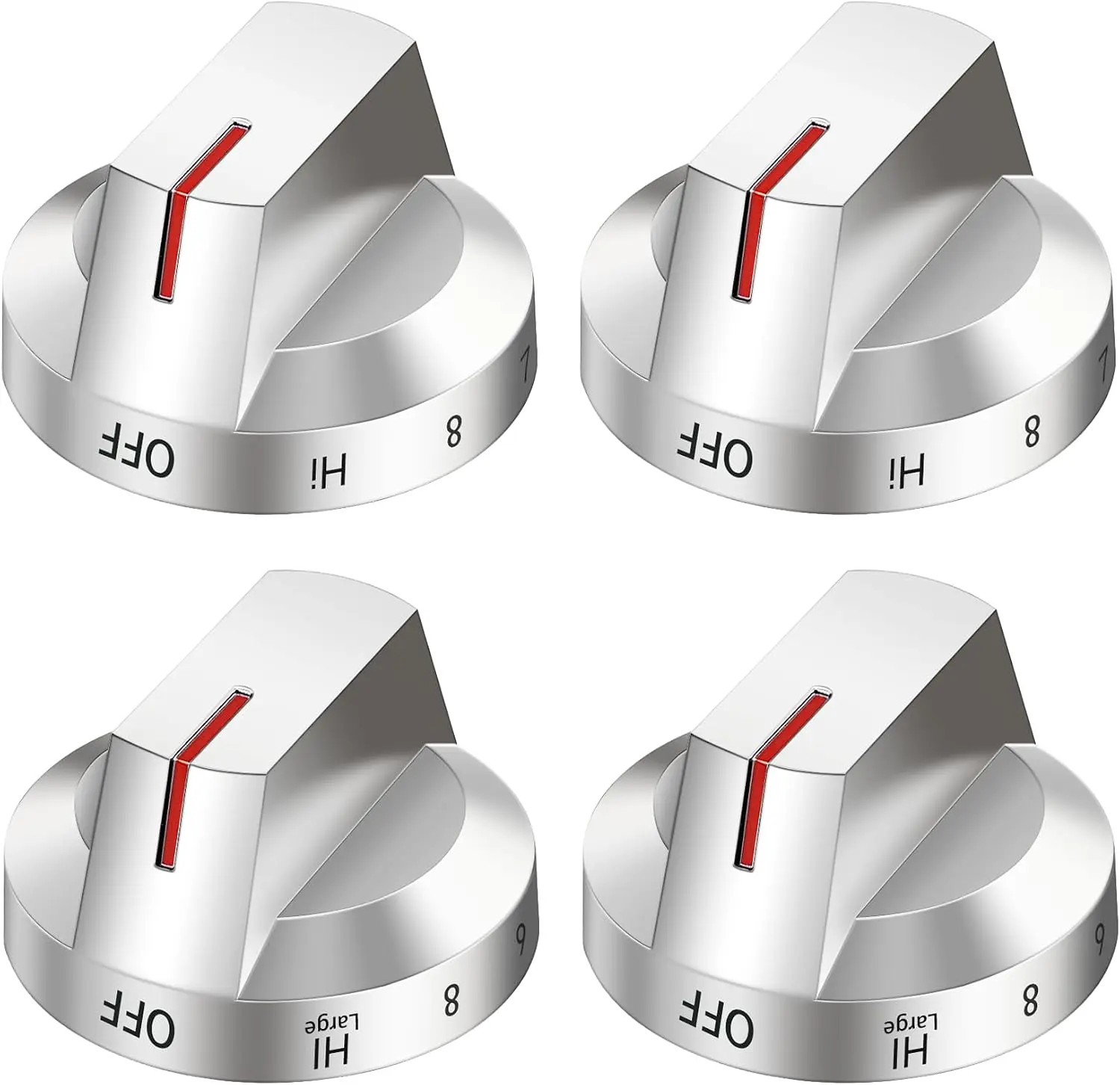 DG94-03500A/Z for Samsung Electric Stove Knob Replacement, DG94-03500V DG94-03500W Knobs Compatible with Samung Electric Range NE63T8111SS/AA NE63T8311SS/AA NE63T8751SS/AA