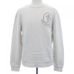 Pre-owned MONCLER Cotton Small Leather Goods Sweatshirt