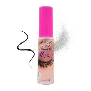 PROSA Crystal Protein Gel 18g – For Voluminous Lashes- Eyelash Makeup Mascara Clear Cosmetic