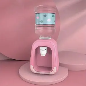 Mini Water Dispenser Toy, Simulated Water Dispenser Toy, Pretend Play Toy, Parent-child Interactive Kitchen Game Toy, Play Kitchen Accessories, Gift for Kids