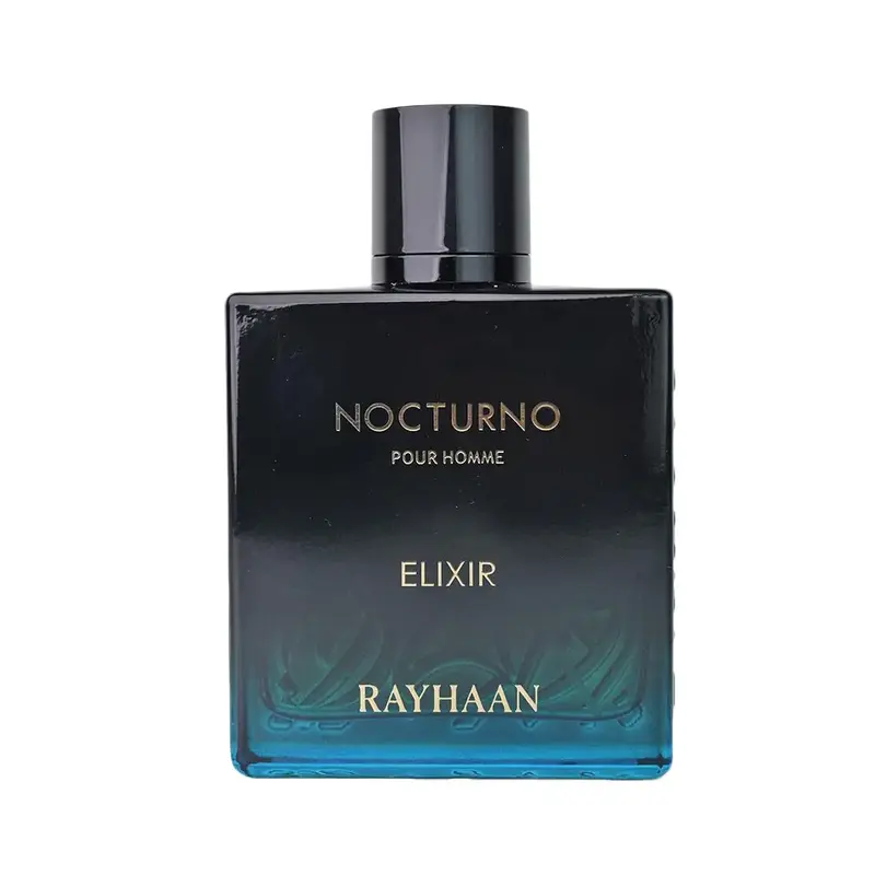 Rayhaan Nocturno Elixir for Unisex Eau de Parfum Spray, 3.4 Ounce
