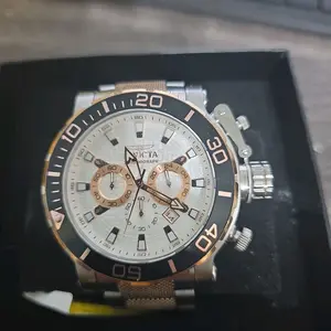 Invicta Coalition Forces silver & Rose gold
