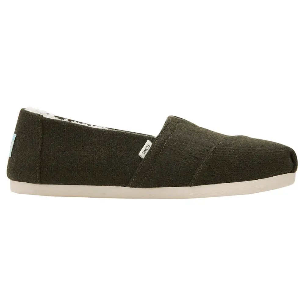 TOMS Womens Alpargata Repreve Slip On Flats Casual - Green TOMS Womens Alpargata Repreve Slip On Flats Casual - Green