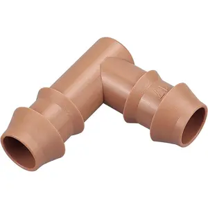 1/2" Universal Barbed Elbow Fitting for Drip Irrigation, Drip Tubing Barbed Connector, Garden Hose & Hardware Accessory