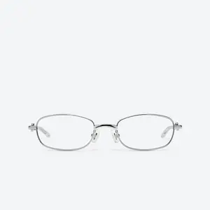GENTLE MONSTER Mori 02 Silver Frame Clear Lenses Square Shape